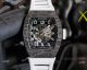 Replica Richard Mille RM010 AG RG Carbon Watches Sky Blue Rubber Strap (2)_th.jpg
